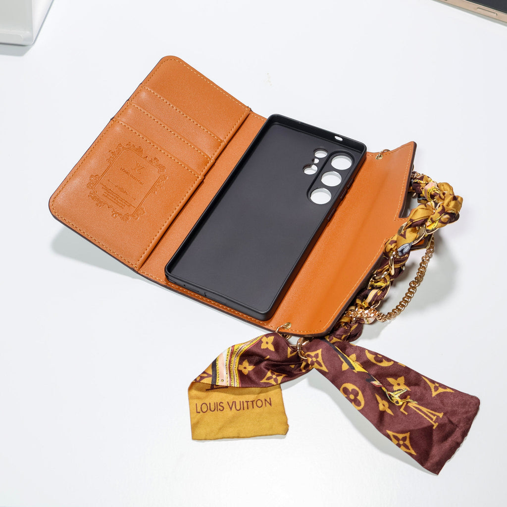 Luxury Wallet LV Samsung Galaxy Phone Case
