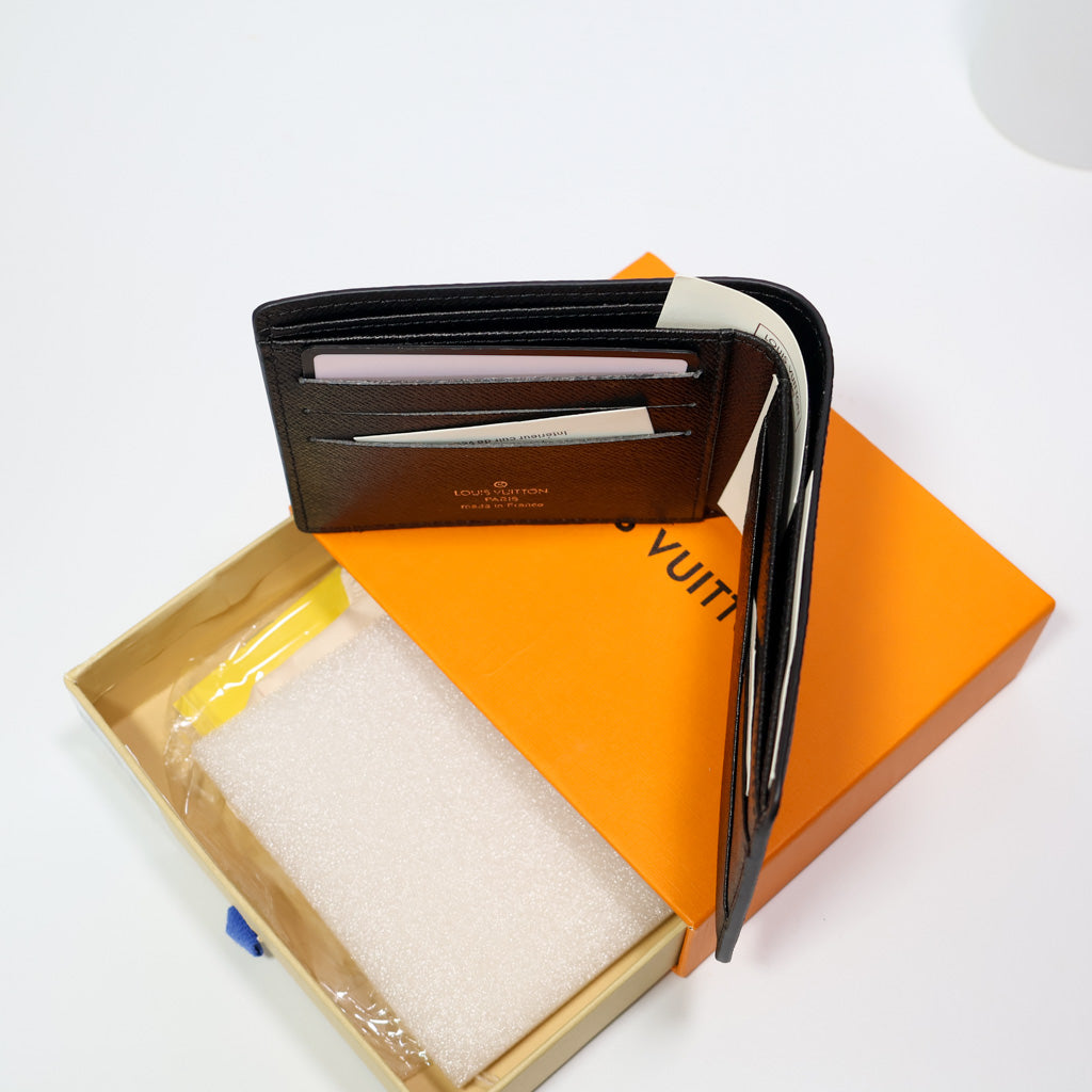 Black Monogram LV Wallet