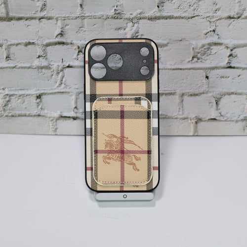 Burberry Card Holder iPhone Case for 1217 / Pro / Pro Max