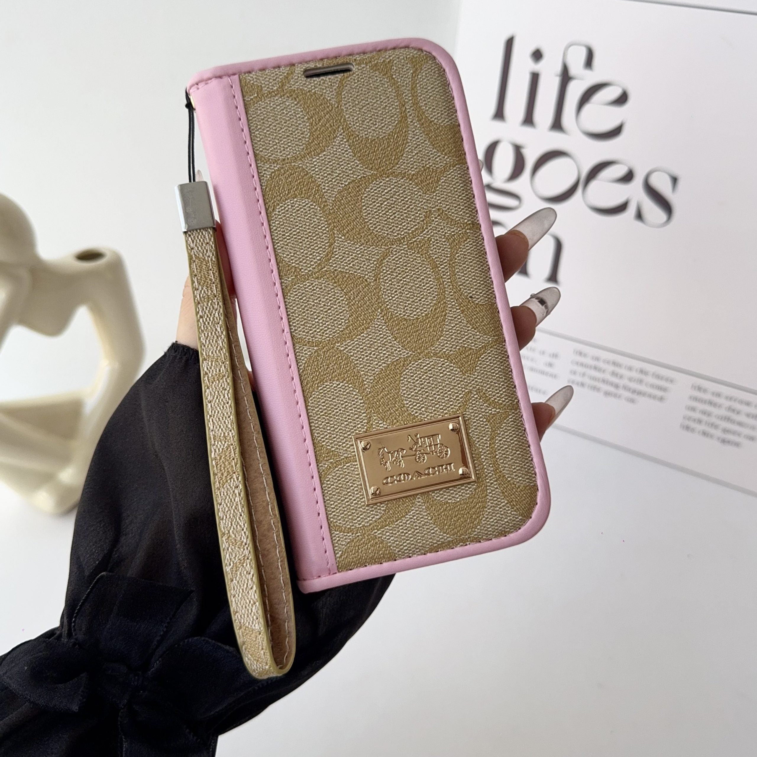 Coach Holster Wallet Case for iPhone