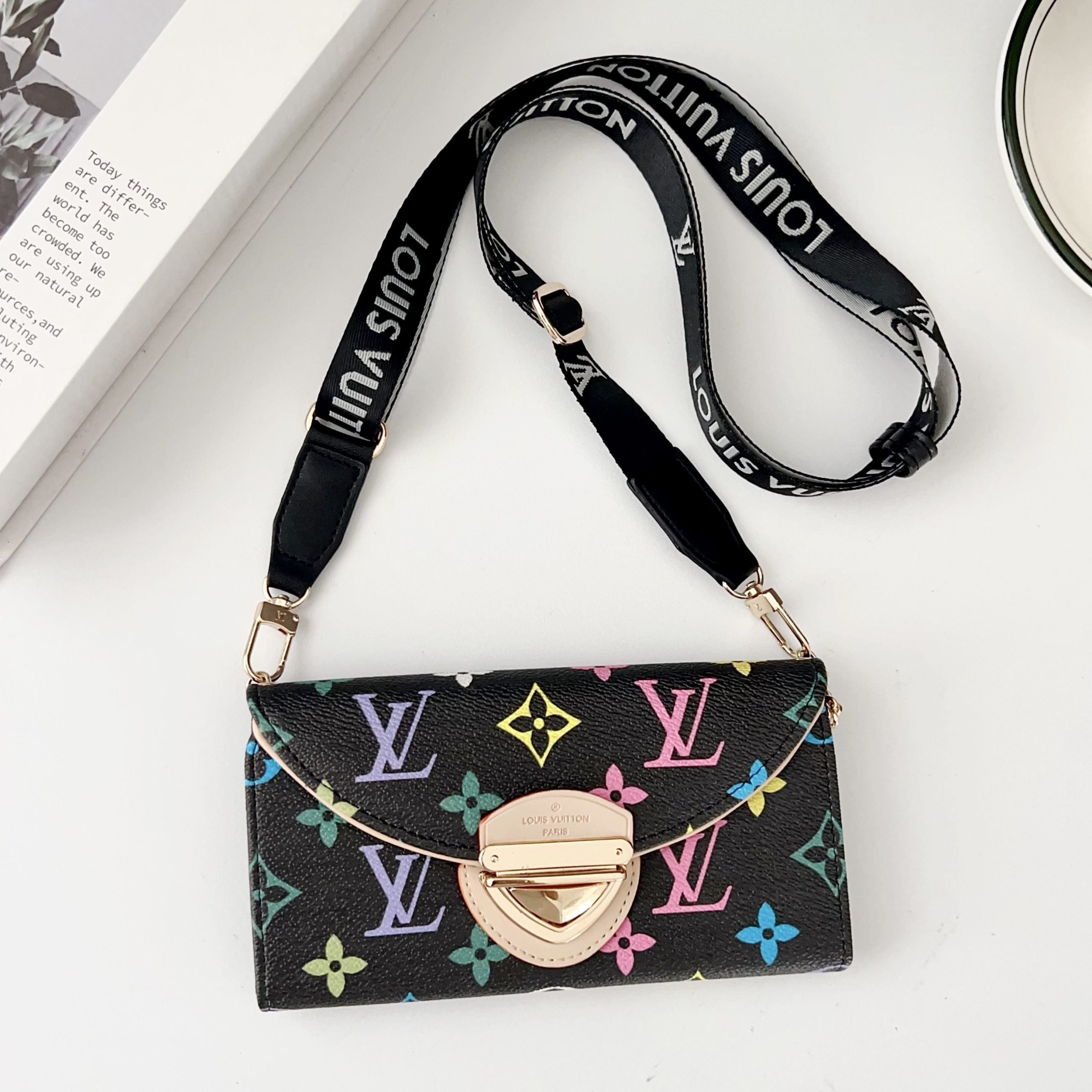 Samsung Galaxy LV Case Crossbody Mini Wallet