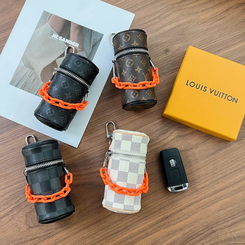 Designer Keychain Lipstick Holder Organizer