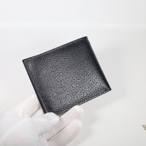 Black Leather GG Wallet