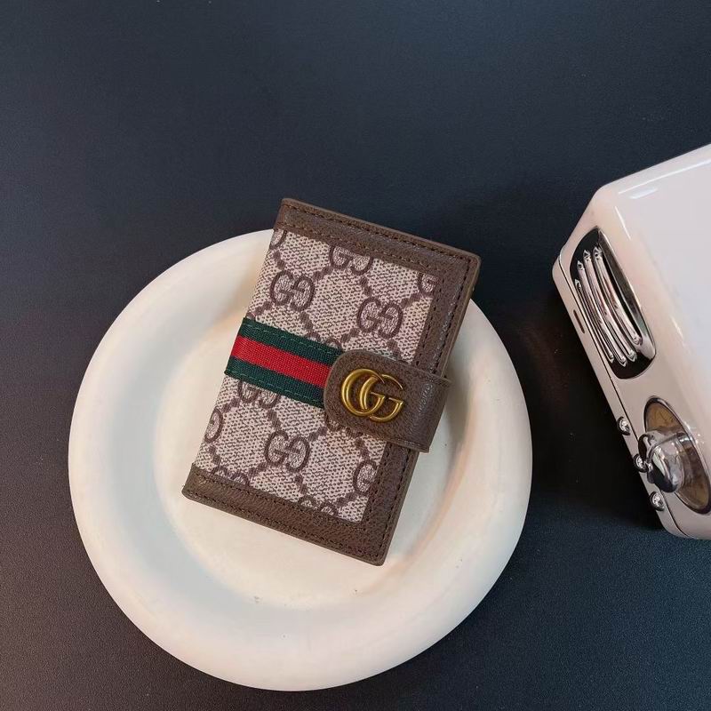 Louis Vuitton Card Holder Wallet Button Closure