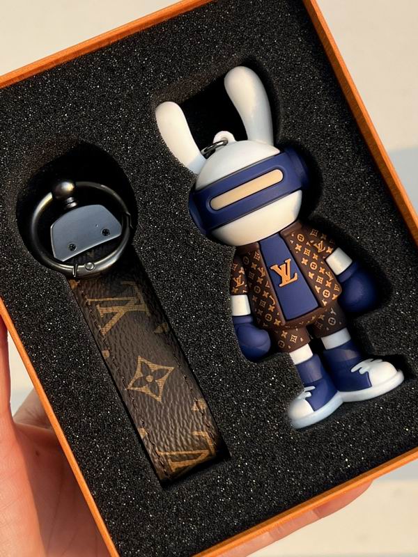 LV Keychain DJ Bunny Boxer