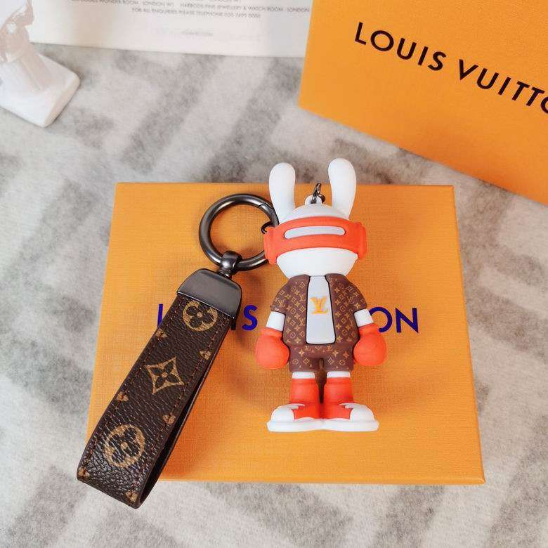 Louis Vuitton Bag Charm Keychain DJ Bunny Boxer