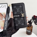 Louis Vuitton Flip Folio iPhone Case for 17/Pro/Pro Max/Air