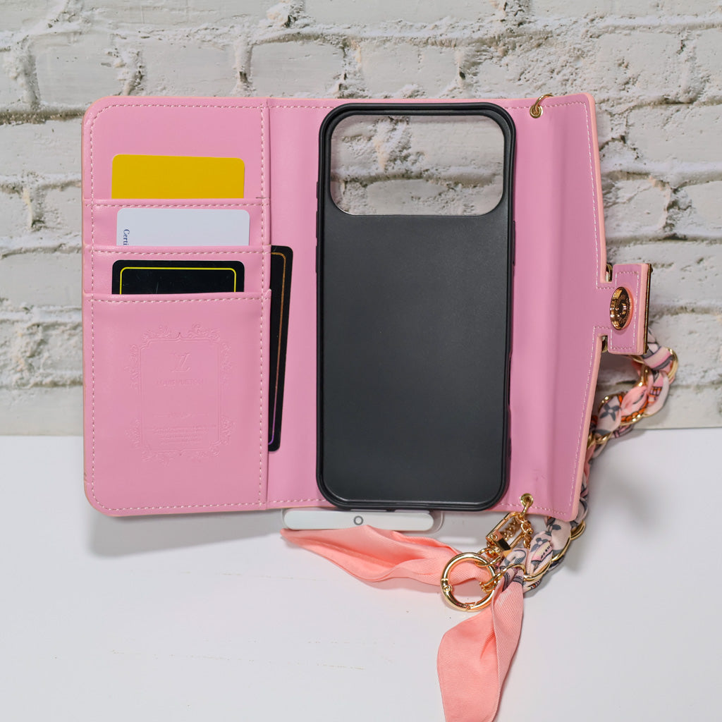 Louis Vuitton iPhone Case Pink Monogram for 17/Pro/Pro Max/ Air