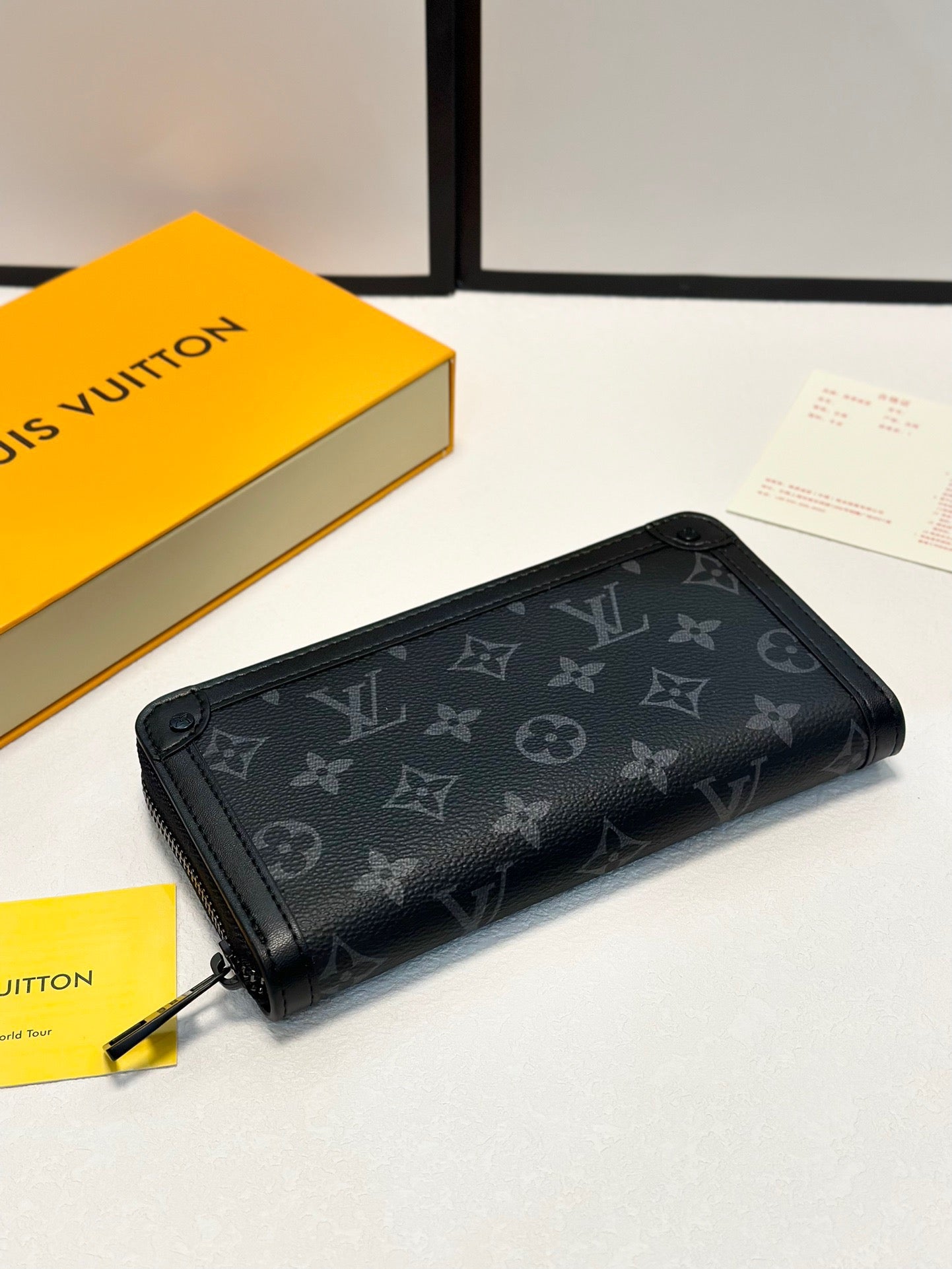 LV Zippy Wallet Black Monogram
