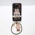 Labubu Big Face LV iPhone Case for 13  16 Pro Max Series