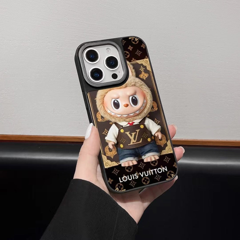 Labubu iPhone Case Brown Monogram for 1316 Pro Max