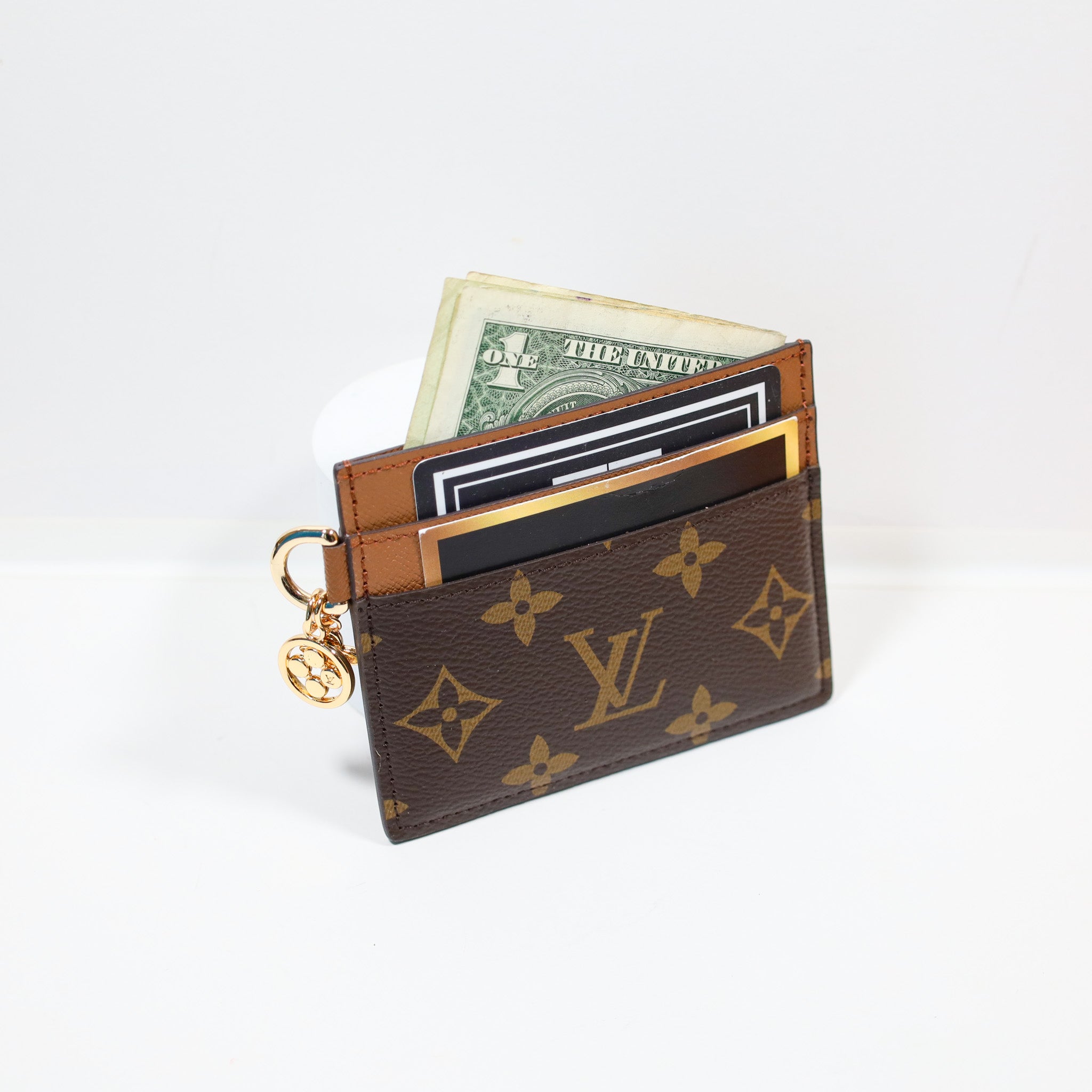 Louis Vuitton Women's Card Holder Ornament Charm