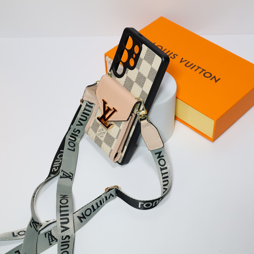 LV Samsung Galaxy Crossbody Phone Case for S2226 Ultra Plus