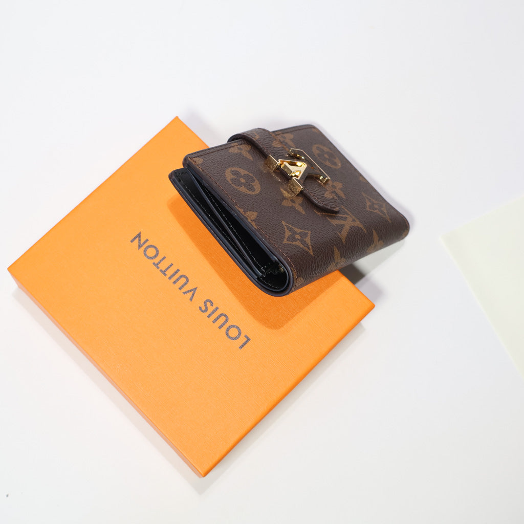 LV Slender Wallet Brown Monogram