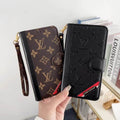 Fashion Designer iPhone Wallet Case Card Holder Kickstand
