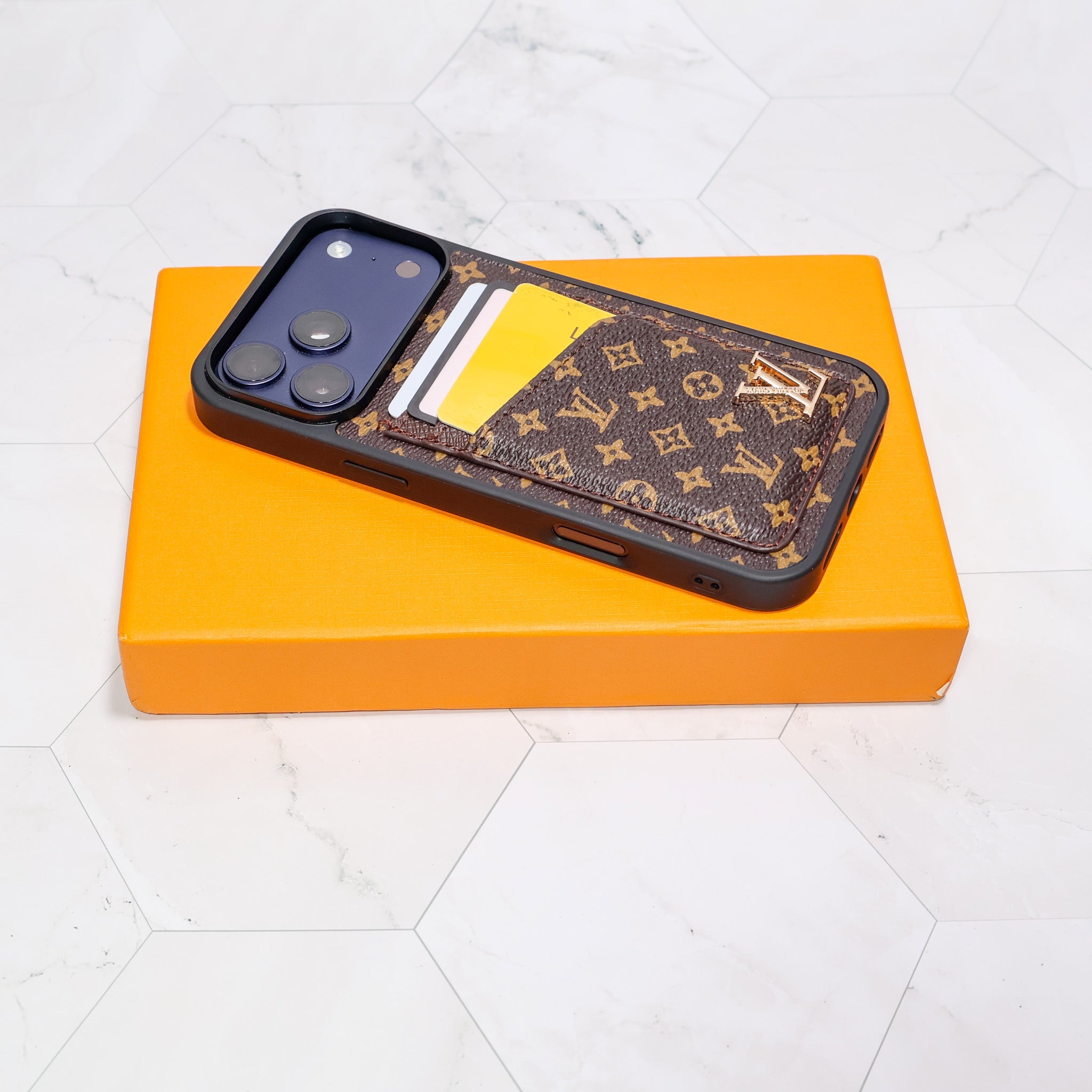 Louis Vuitton iPhone Card Holder Case for 1217