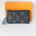 Louis Vuitton Black Monogram Key Pouch