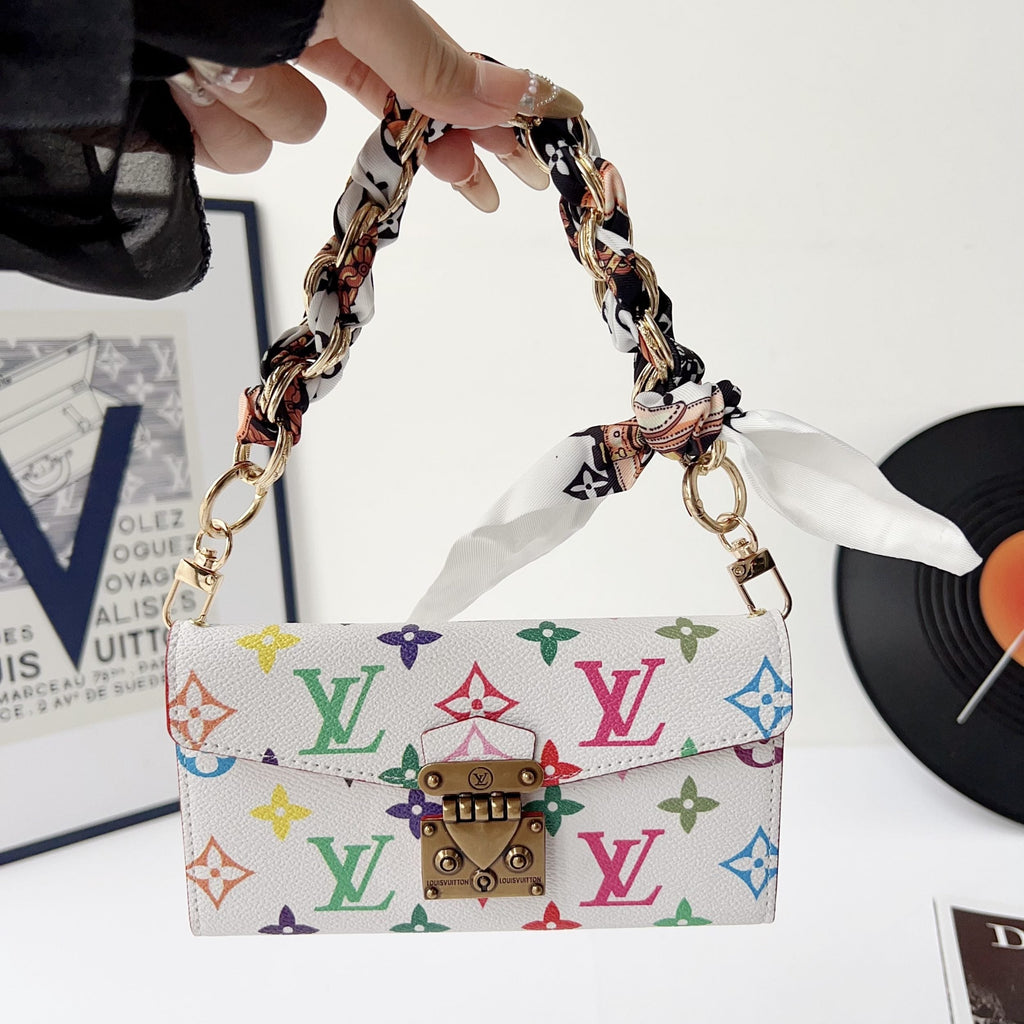 Multicolor LV Crossbody Phone Case for 1317 Pro/Pro Max