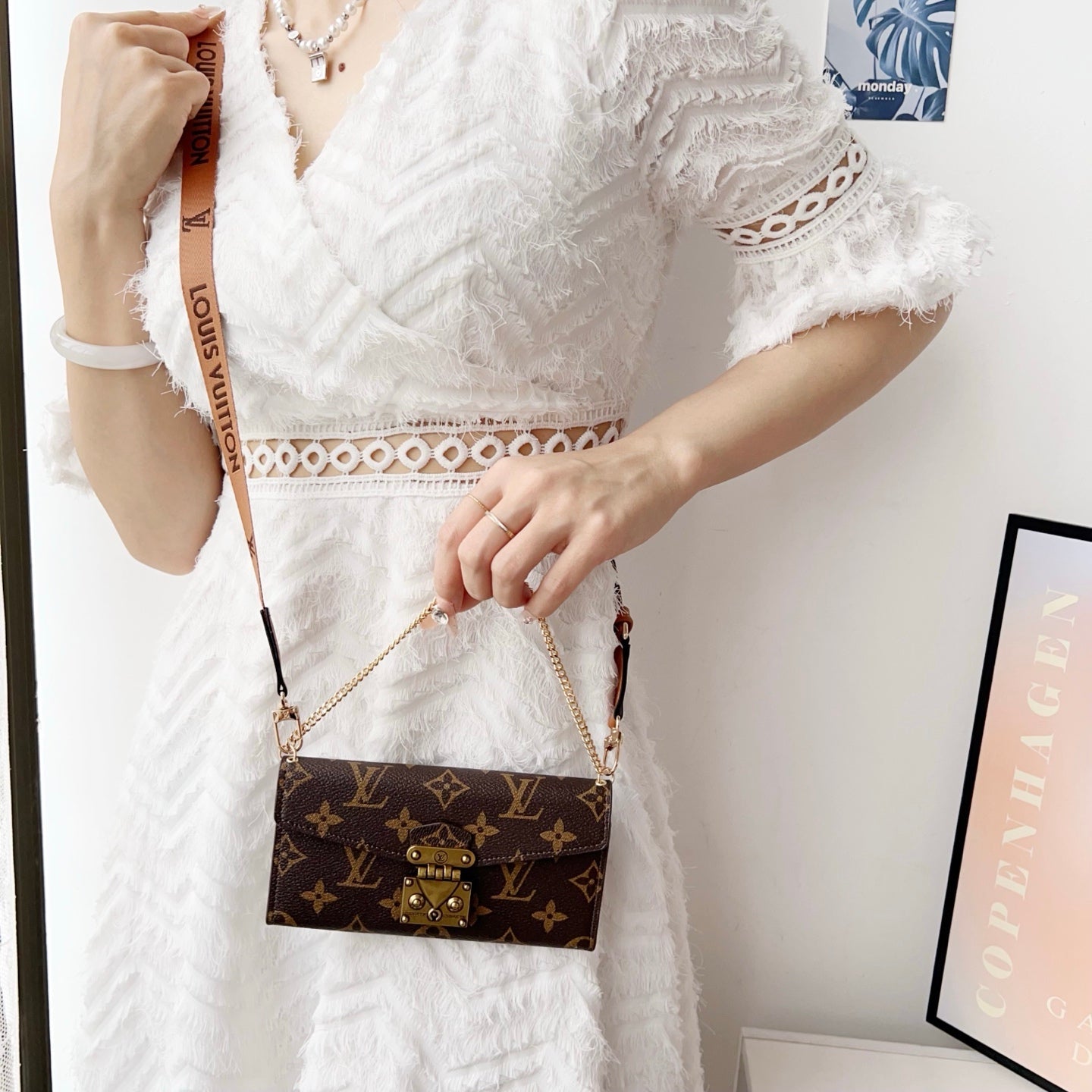 Luxury Wallet LV Samsung Galaxy Phone Case