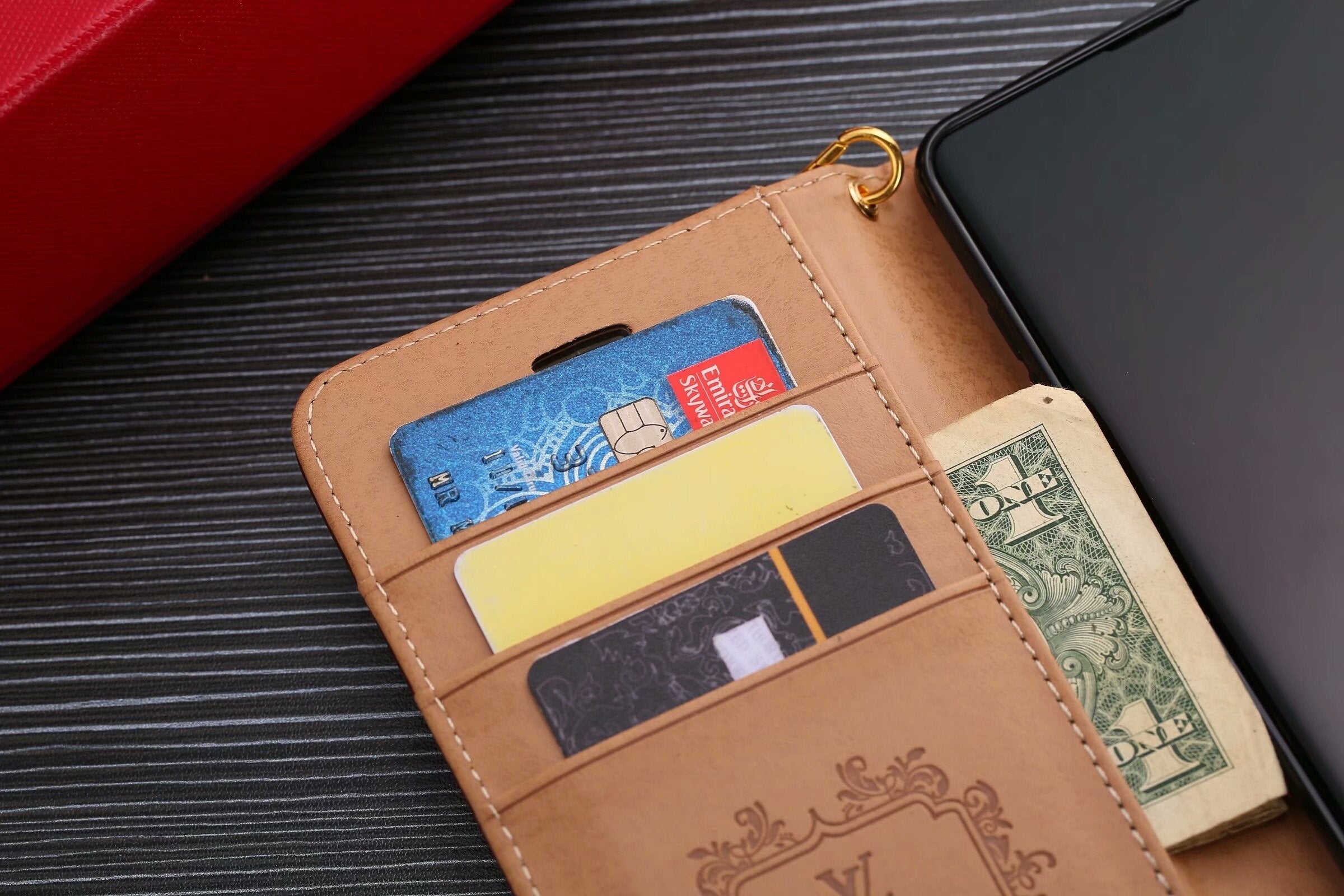 LV Folio Wallet Phone Case Samsung Galaxy S/Note