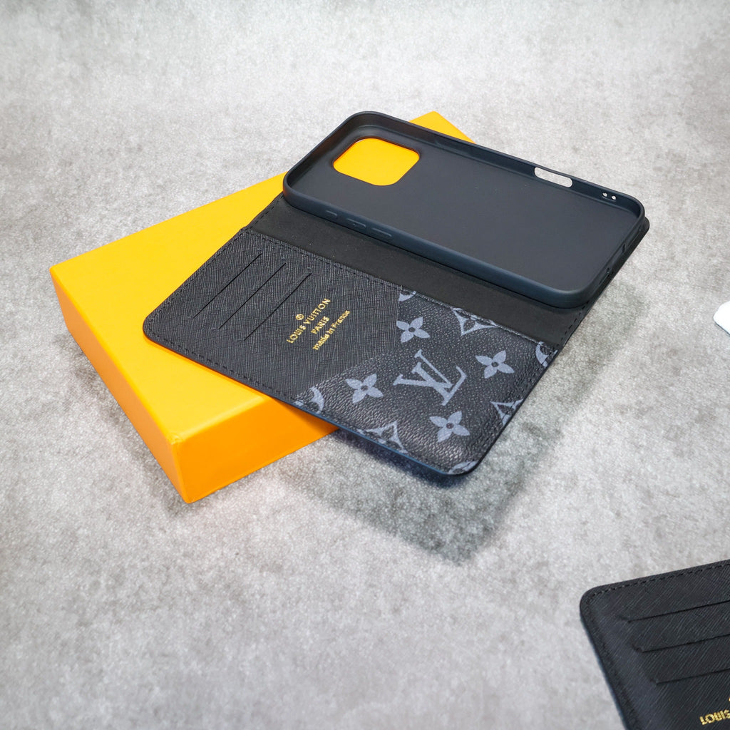 Classic Leather iPhone Wallet Case for 14-17 / Pro / Pro Max / Plus
