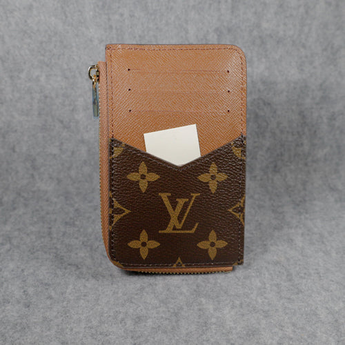 Card Holder Wallet Louis Vuitton Brown Monogram