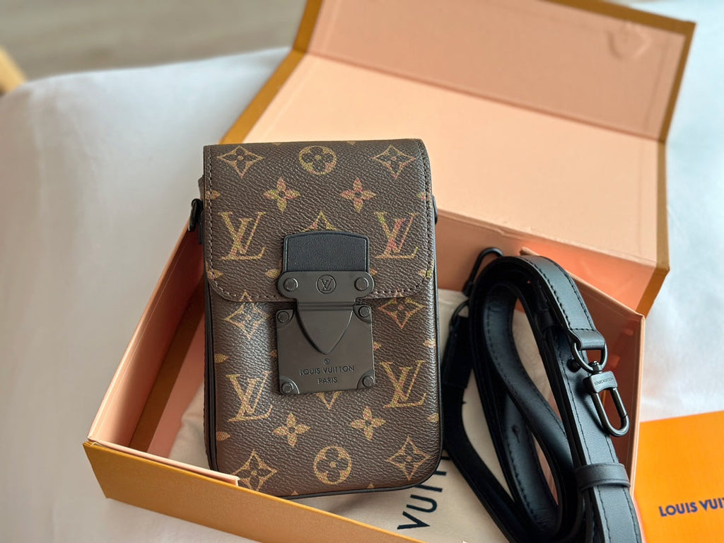 LV Phone Bag Crossbody Black Hardware