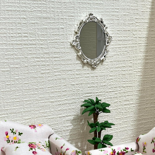 Miniature Mirrors Set – 1:12 Dollhouse Accessories
