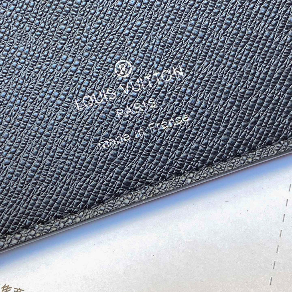 LV Black Monogram Wallet Trifold