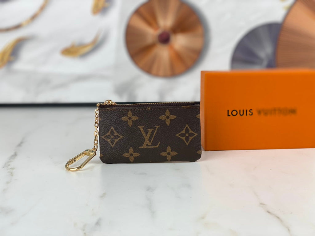 Louis Vuitton Key Pouch Brown Monogram