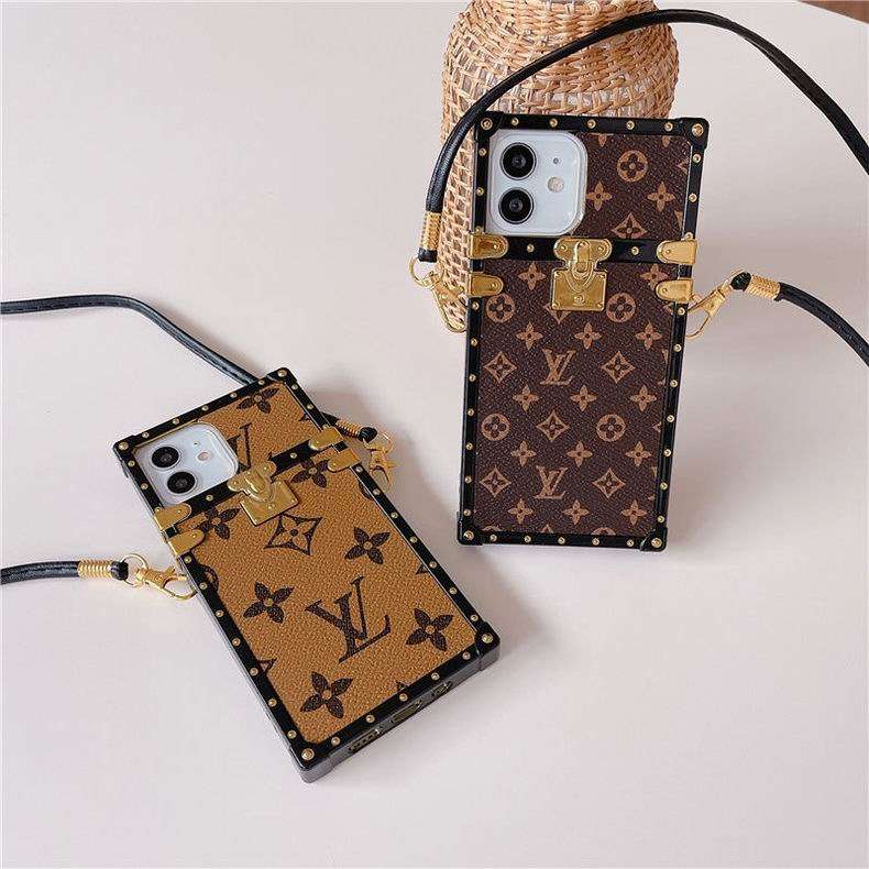 LV Trunk Phone Case for iPhone 1115 Pro Max Plus Series